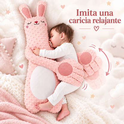 Sleepy Baby Conejito Abrazo Rosa