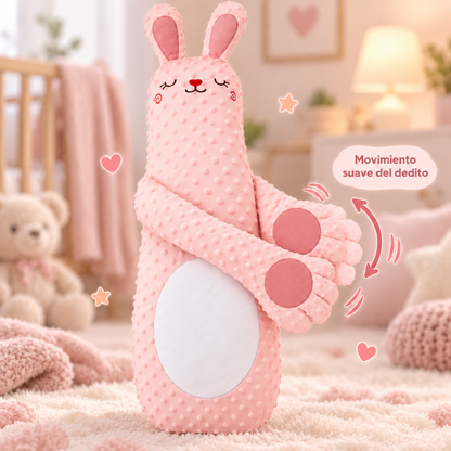 Sleepy Baby Conejito Abrazo Rosa